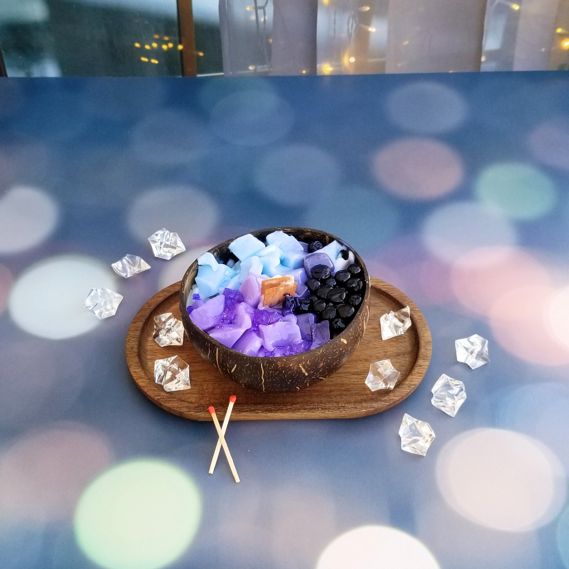 Boba Dessert Coconut Shell Candle 2