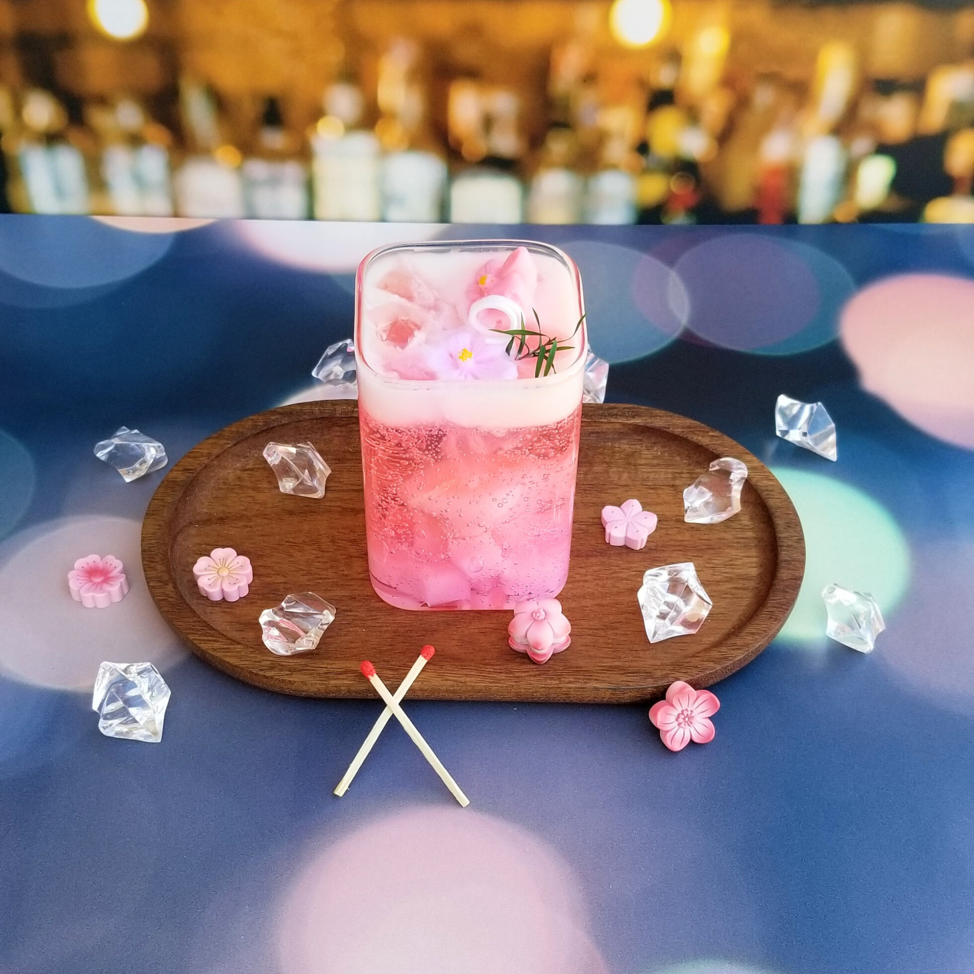 Cherry Blossom Bubble Soda Candle 2