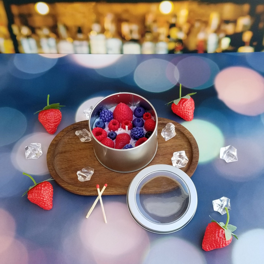 Creamy Berries Dessert Candle 1