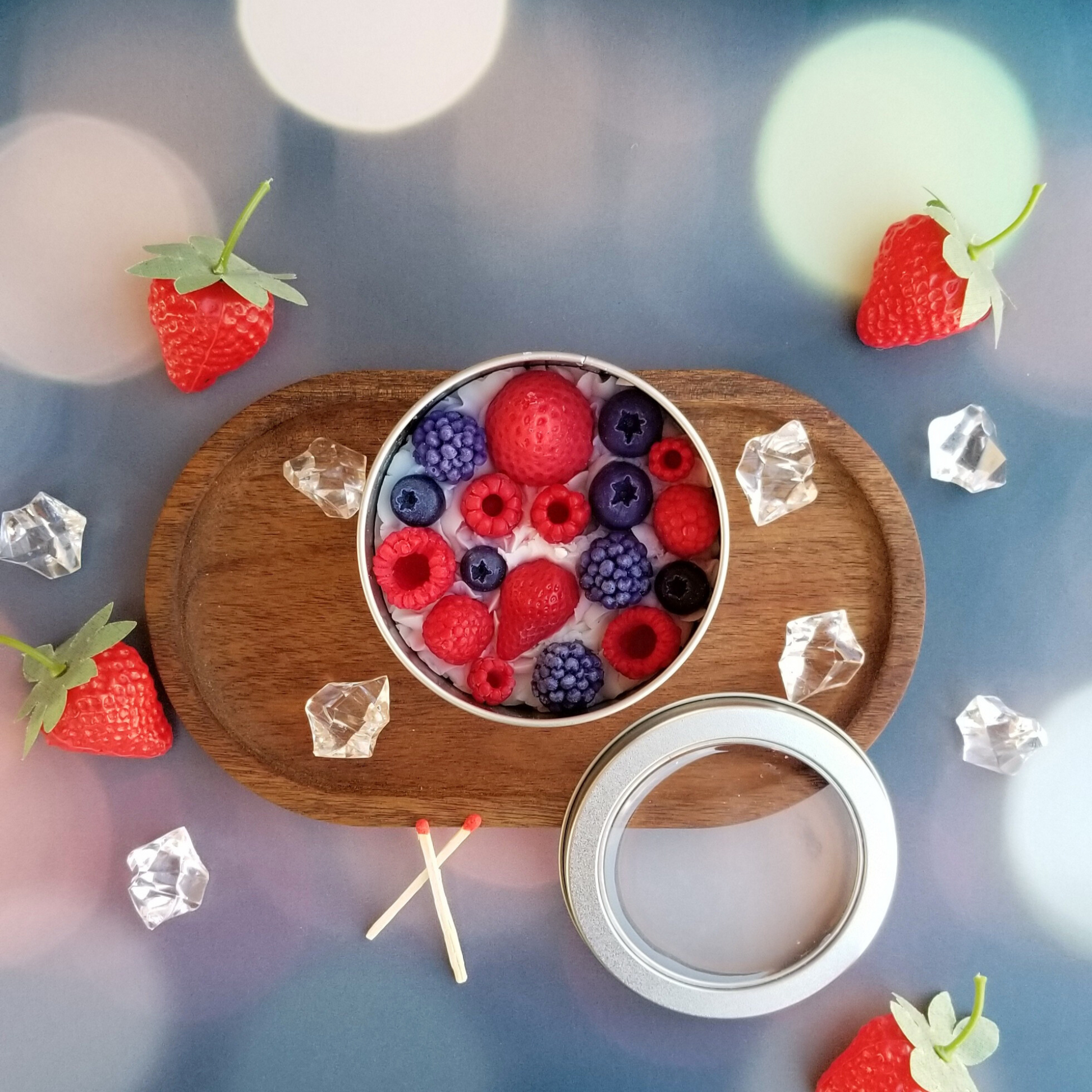 Creamy Berries Dessert Candle 2