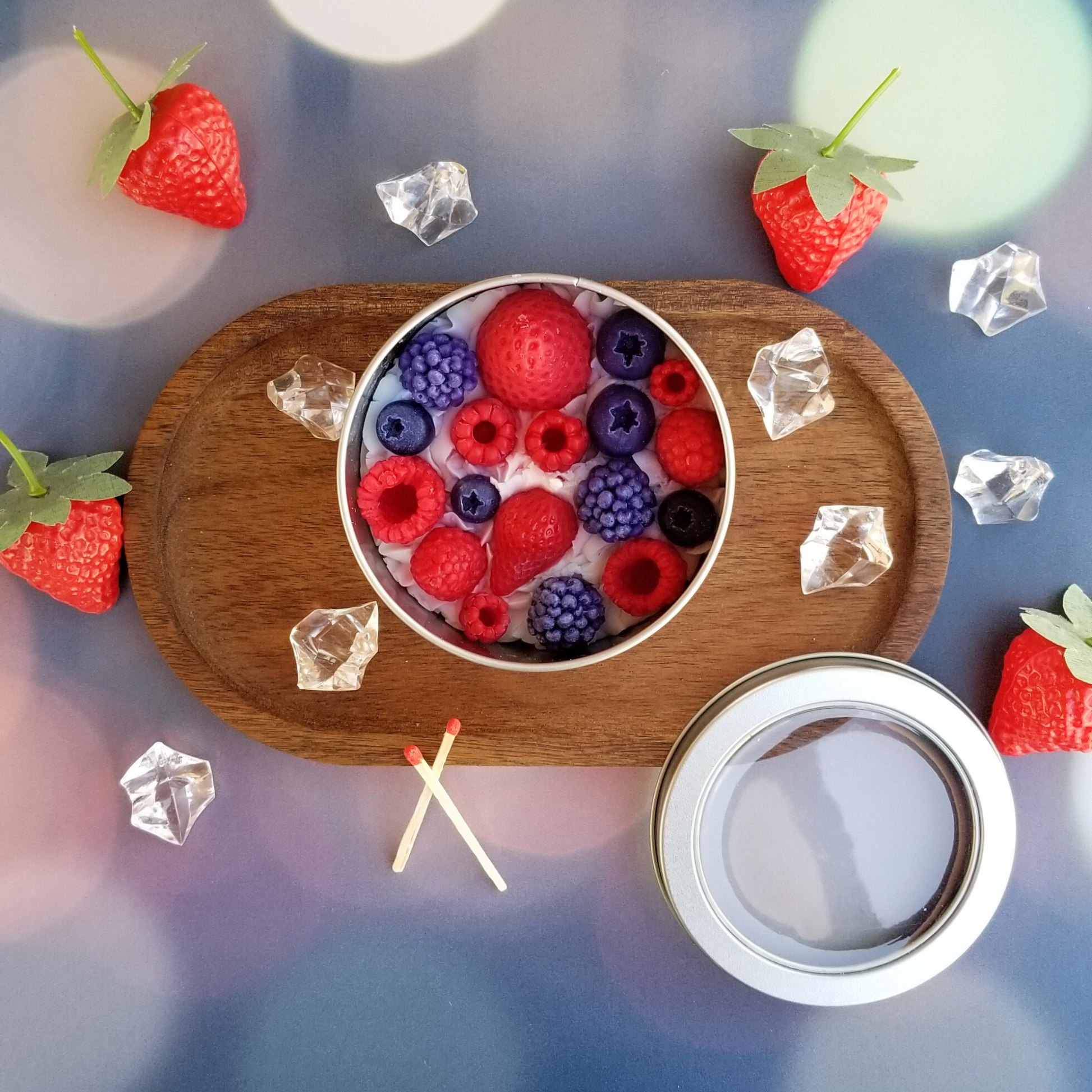 Creamy Berries Dessert Candle 4