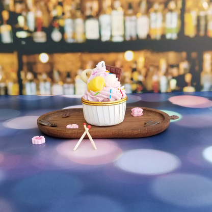 Candy Cupcake Candle 1
