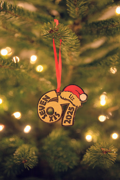 Custom 2025 Viral "67" Chistmas Ornament