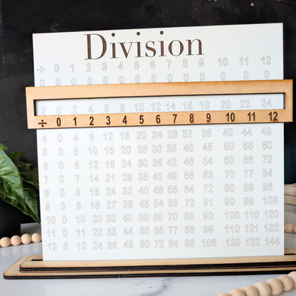 Wooden Math Boards Learning Tool for Kids