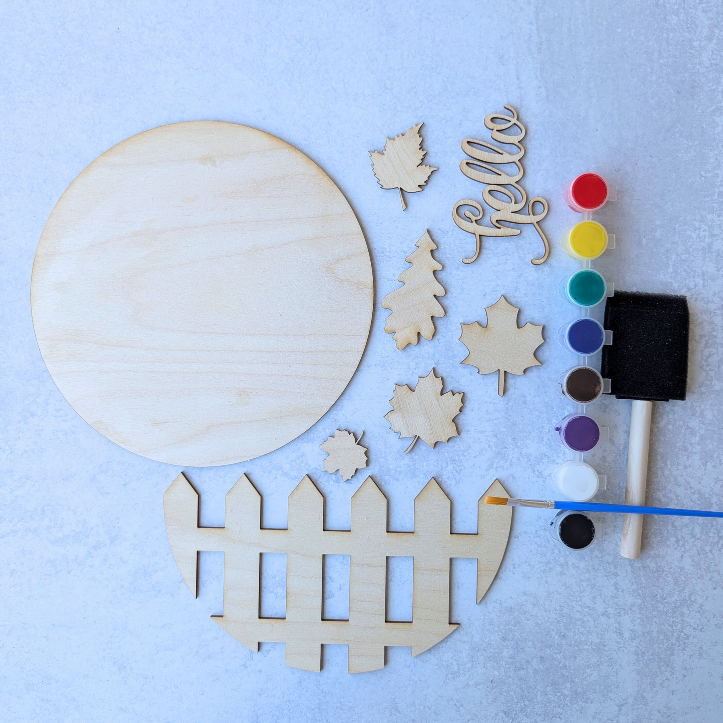 hello fall painting kit 4
