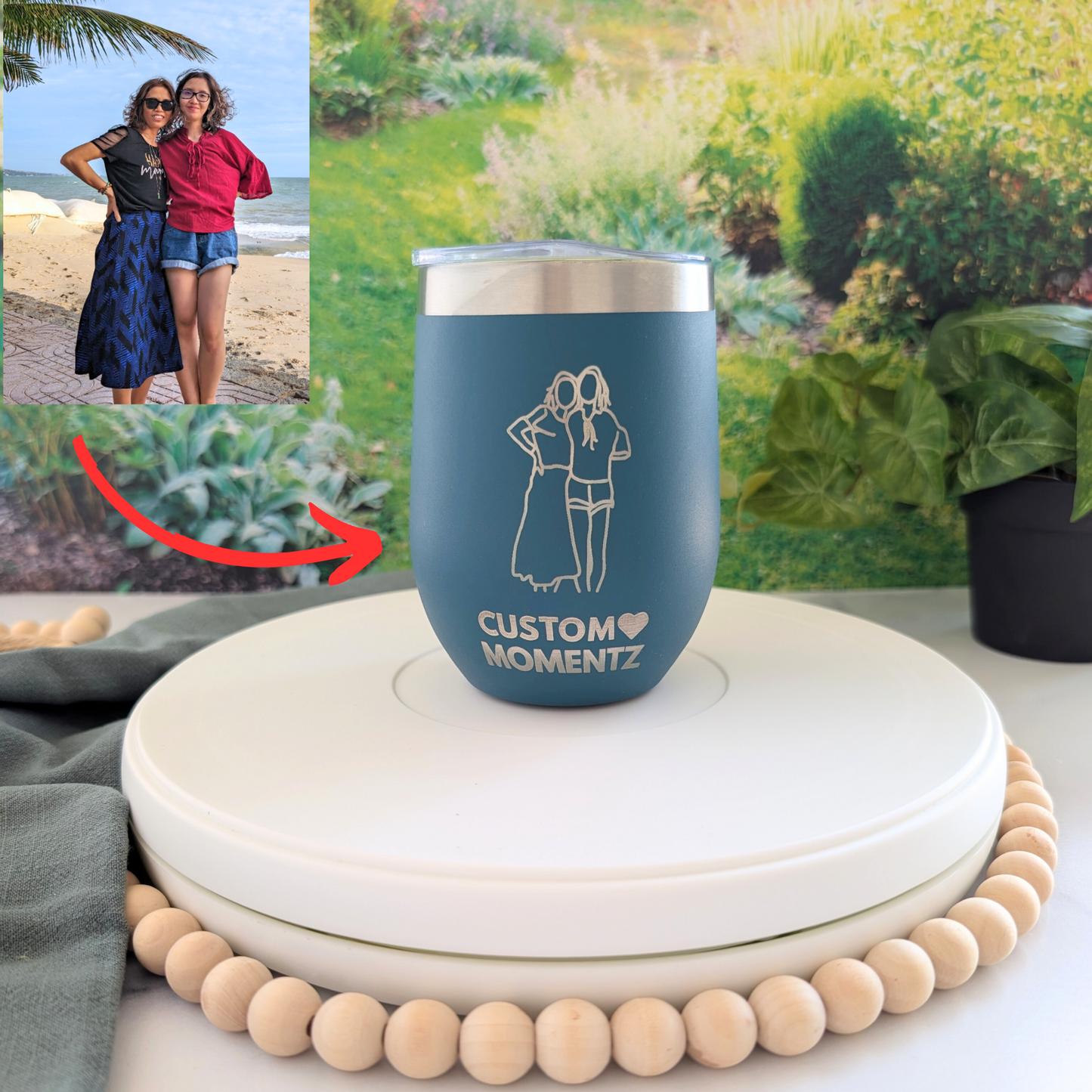 Custom 12oz Wine Mug