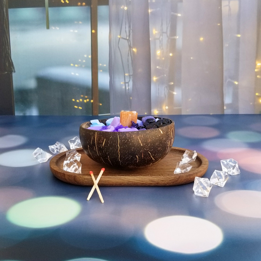 Boba Dessert Coconut Shell Candle 1